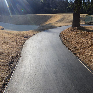 某ゴルフ場カート道路